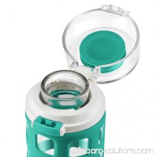 Ello Syndicate BPA-Free Glass Water Bottle with Flip Lid, 20 oz 554854420